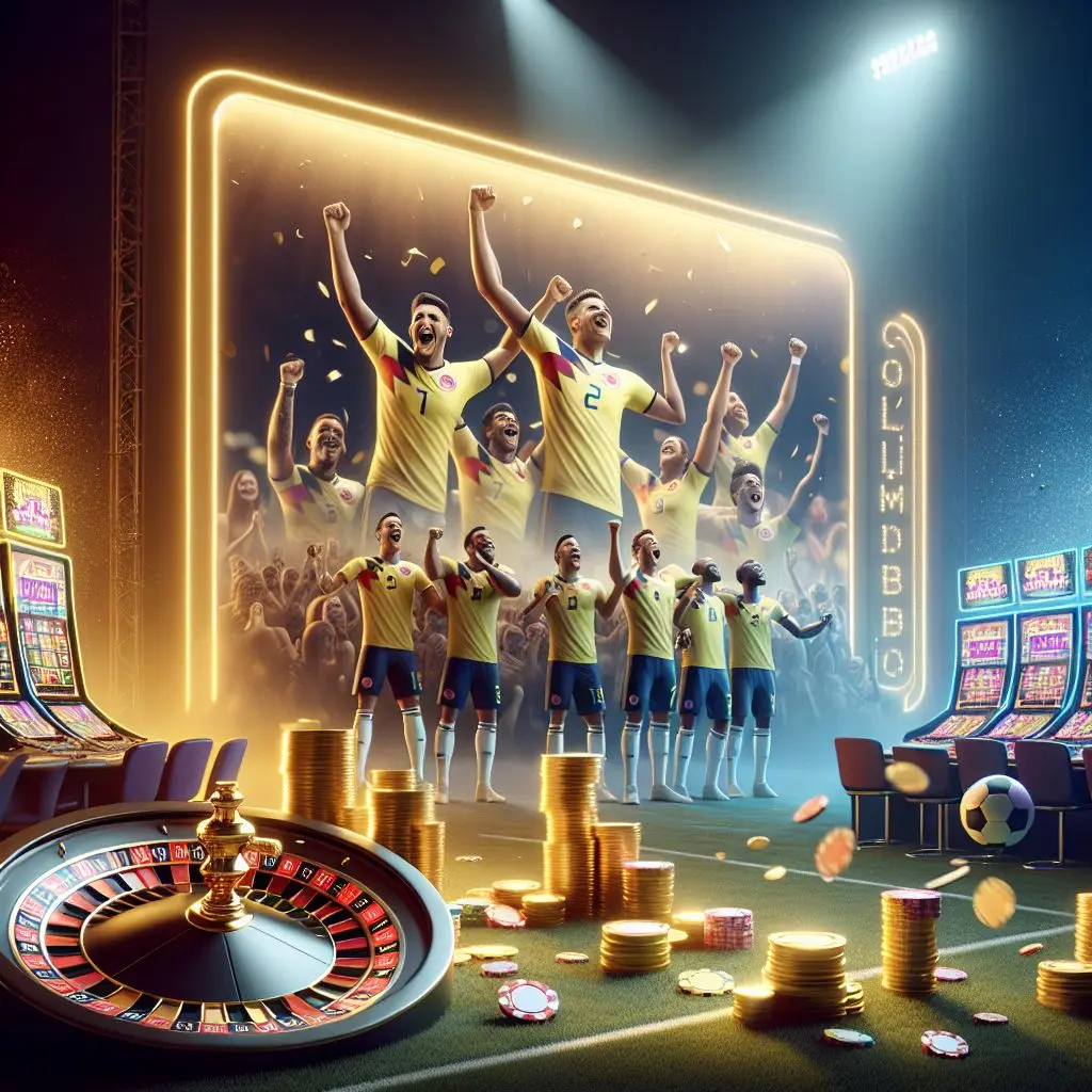 Jugadores emocionados disfrutando del casino online WPlay en un entorno digital vibrante