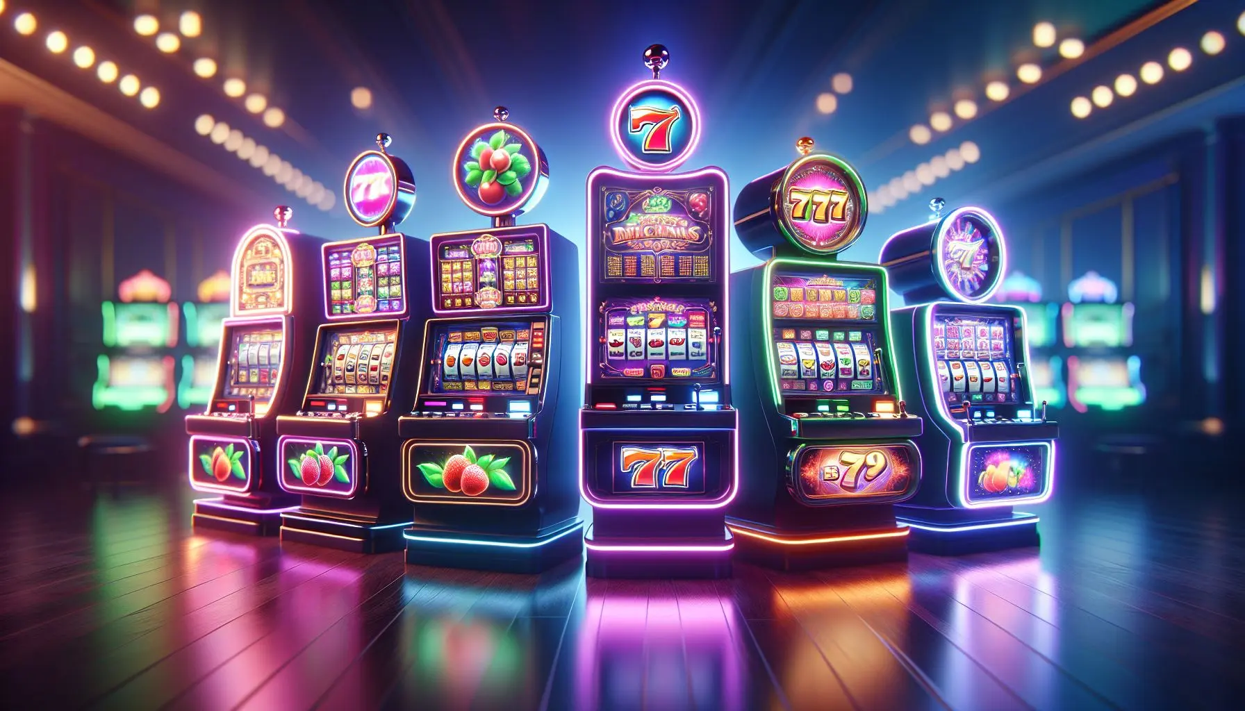 Variedad de tragamonedas clásicas y video slots disponibles en Wplay casino